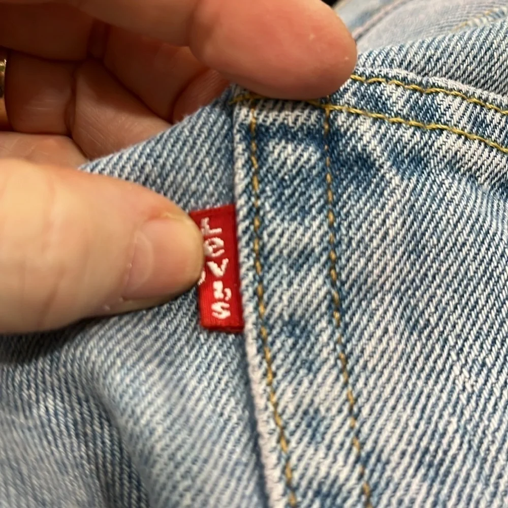 Levi's 505 straight leg faded Denim Jeans-36W